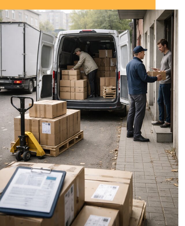 Доставка грузов от двери до двери с таможней от 49469 руб.