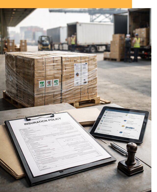 Страхование международных грузов от 3848 руб, полная защита