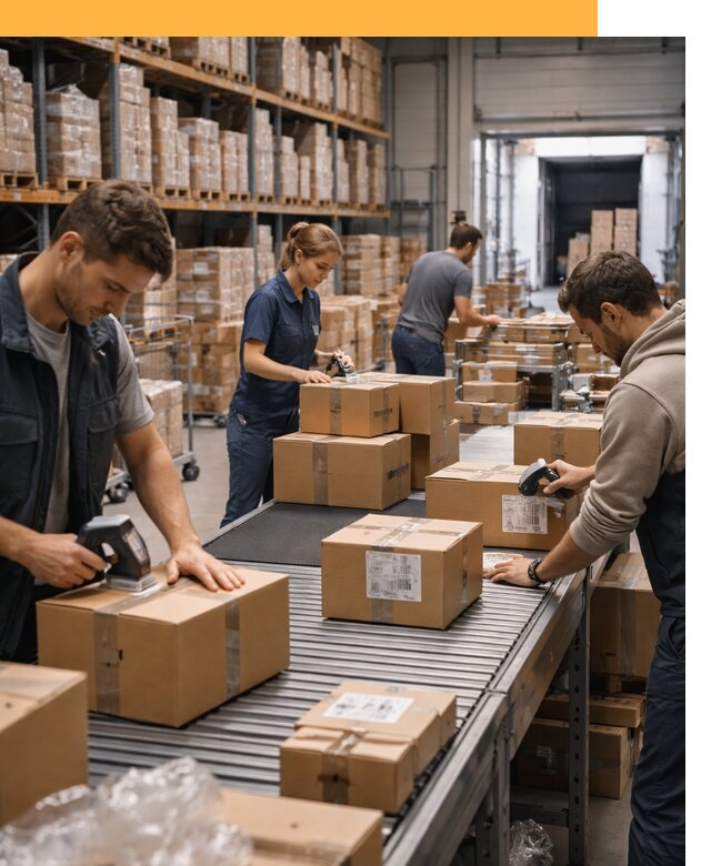 Доставка товаров для маркетплейсов от двери до склада от 8245