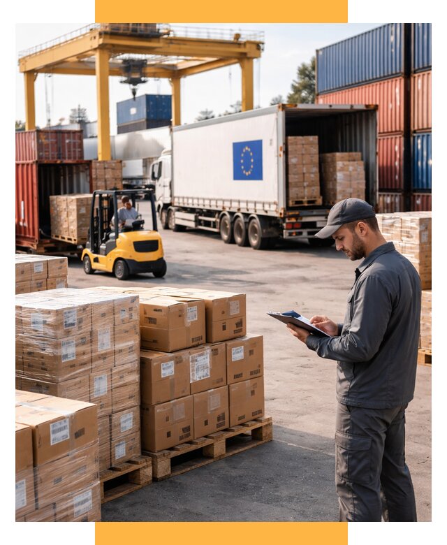 Доставка грузов из Европы от 13192 р., логистика СетСервис-Рбт