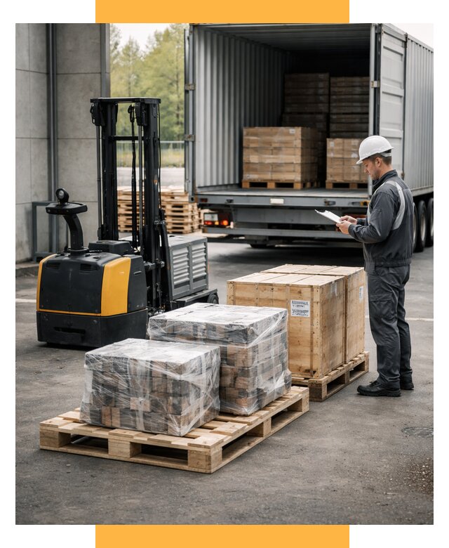 Доставка оборудования из Европы под ключ от 49469 р. | СетСервис-Рбт