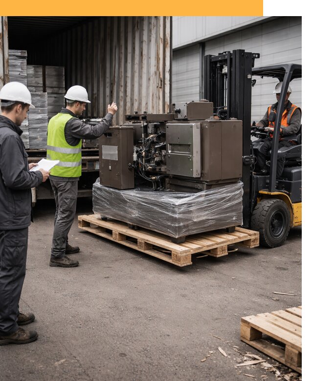 Доставка промышленного оборудования из Европы от 49469