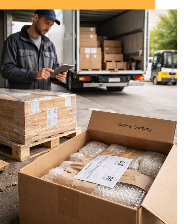 Доставка грузов из Германии от 49469 руб с таможенным оформлением
