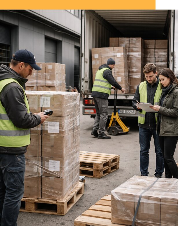 Доставка грузов из Польши: морем, авто и авиа от 8245