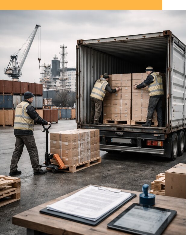 Доставка грузов из Латвии от 27483 руб, морская, авто, авиа