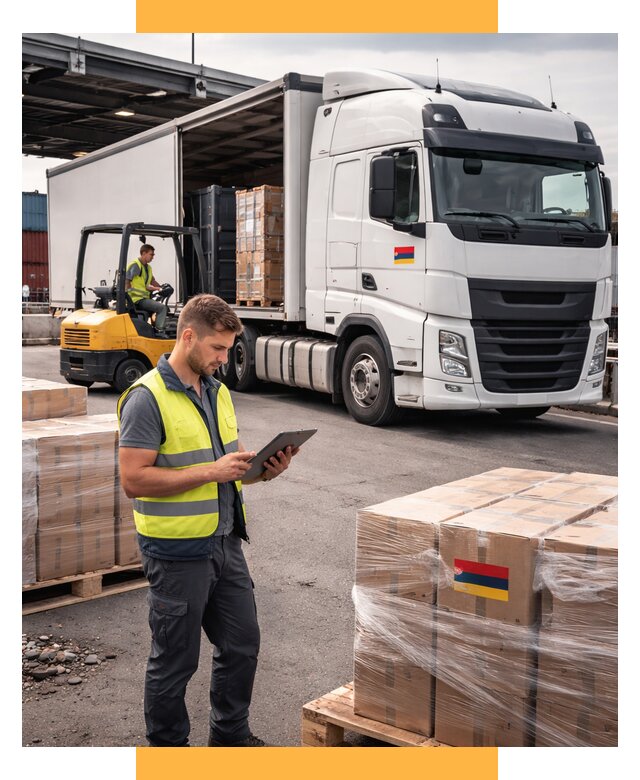 Автоперевозки из Армении от 104434 р. — услуги СетСервис-Рбт