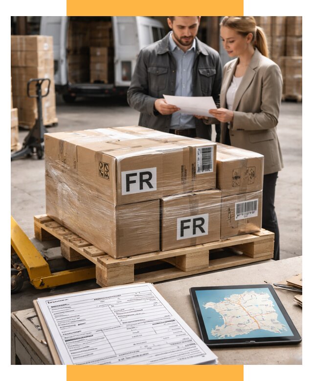 Доставка грузов в Францию от 27483 р., логистика СетСервис-Рбт