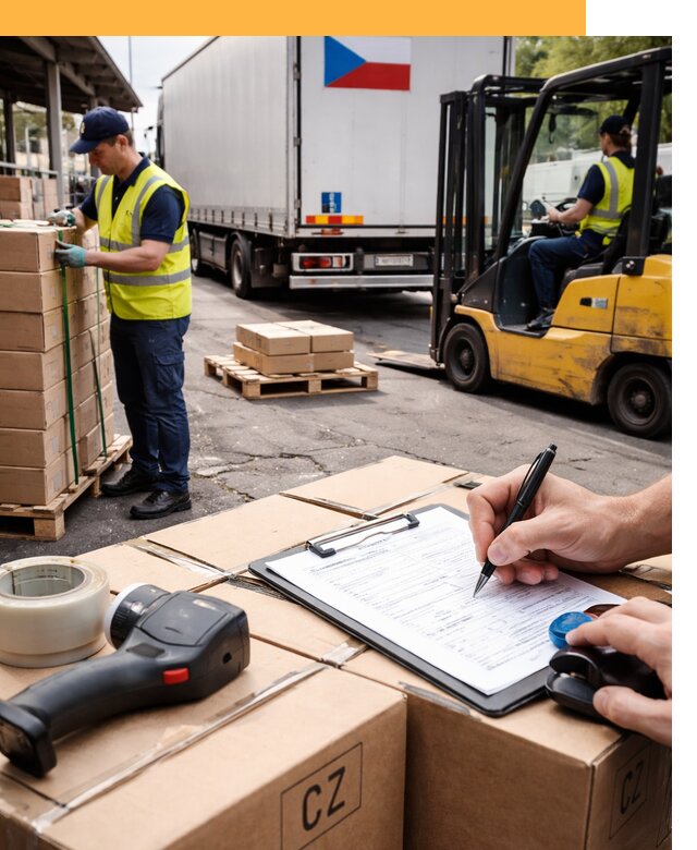 Доставка грузов в Чехию от 38476 руб, международные перевозки