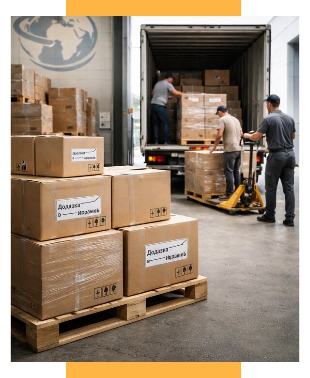 Доставка грузов в Израиль и экспорт от 49469 р. СетСервис-Рбт