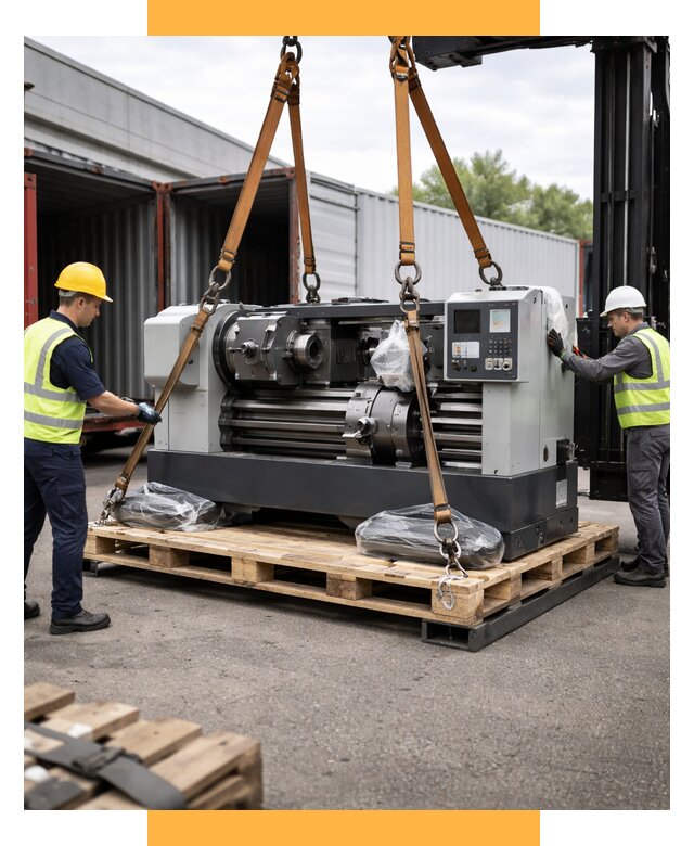 Перевозка станков и таможня от 65958 р. | СетСервис-Рбт логистика