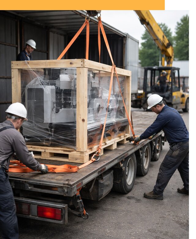 Международная перевозка станков любой сложности от 65958