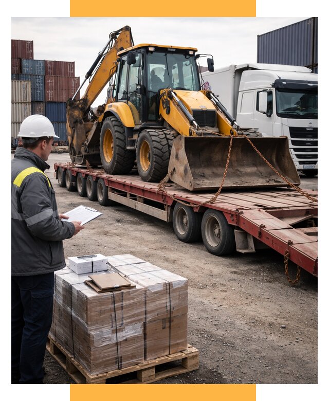 Международная перевозка спецтехники от 49469 р., СетСервис-Рбт