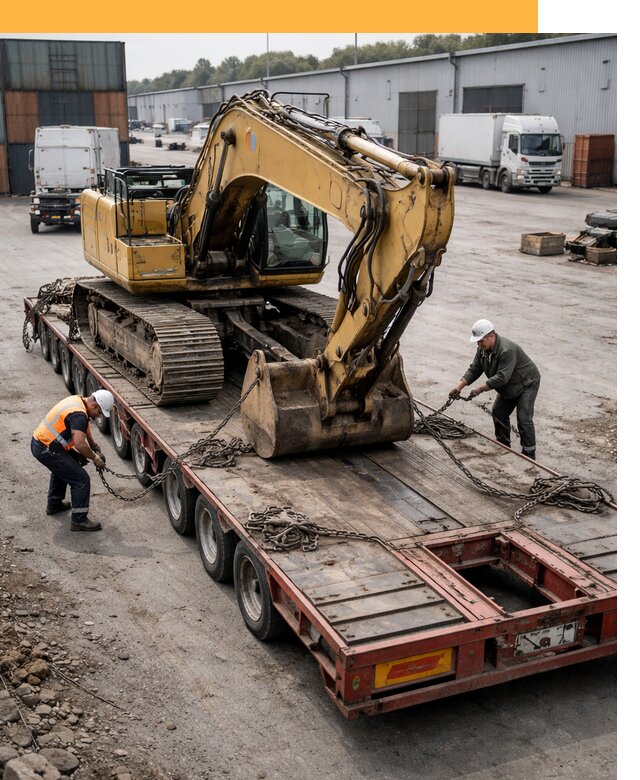 Перевозка спецтехники по России и миру от 49469 руб