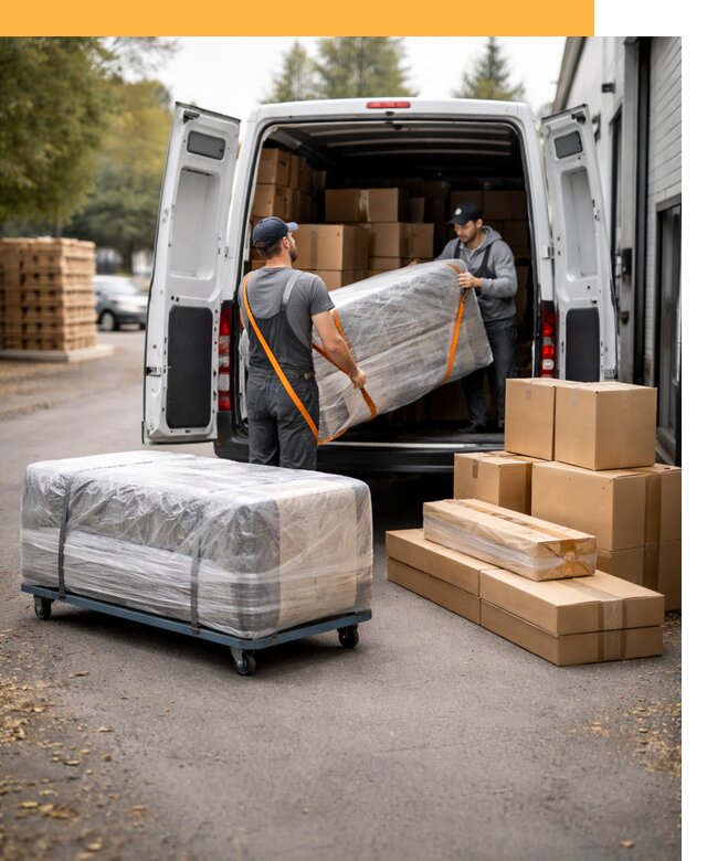 Перевозка мебели по России и за рубеж с таможней от 8245