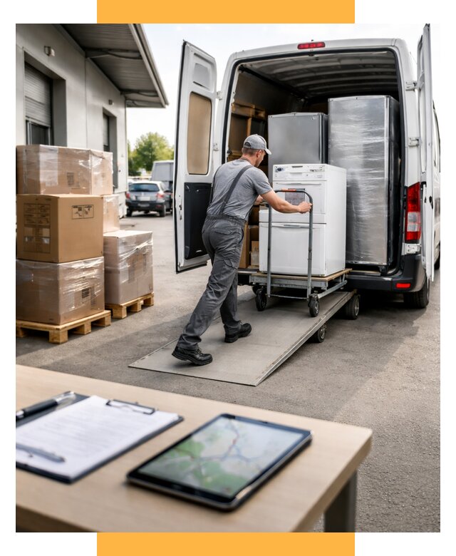 Перевозка бытовой техники от 7145 р. - логистика СетСервис-Рбт