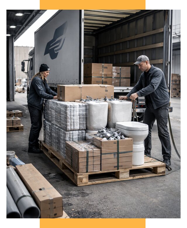 Перевозка сантехники под ключ от 1979 р. | СетСервис-Рбт