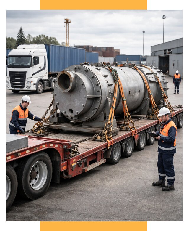 Перевозка тяжеловесных грузов под ключ от 164895 р. | СетСервис-Рбт