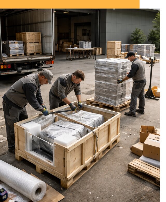 Перевозка выставочных грузов по миру от 27483 руб за м2 с таможней