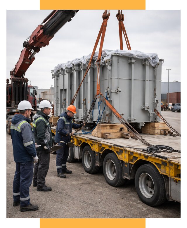 Перевозка проектных грузов под ключ от 38476 р., СетСервис-Рбт