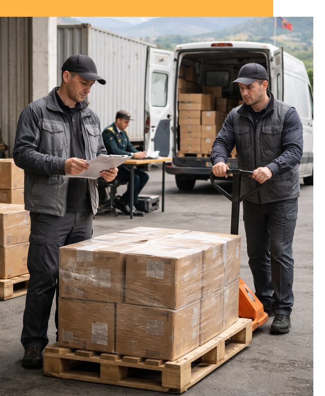 Доставка грузов через Армению, быстрая таможенная очистка от 27483