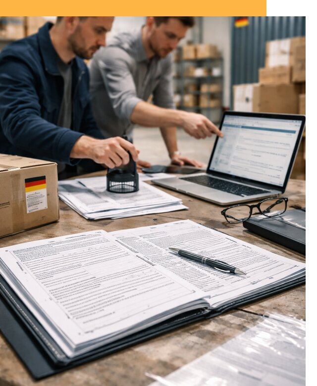 Таможенное оформление грузов из Германии от 9894 руб.