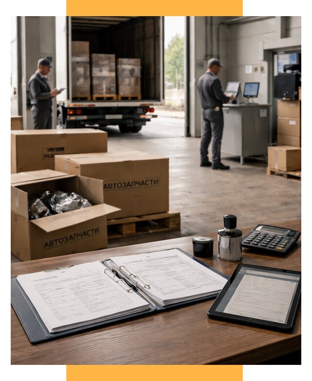 Таможенное оформление автозапчастей под ключ от 9344 р., СетСервис-Рбт