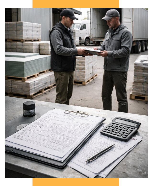 Таможенное оформление стройматериалов от 9344 р. | СетСервис-Рбт
