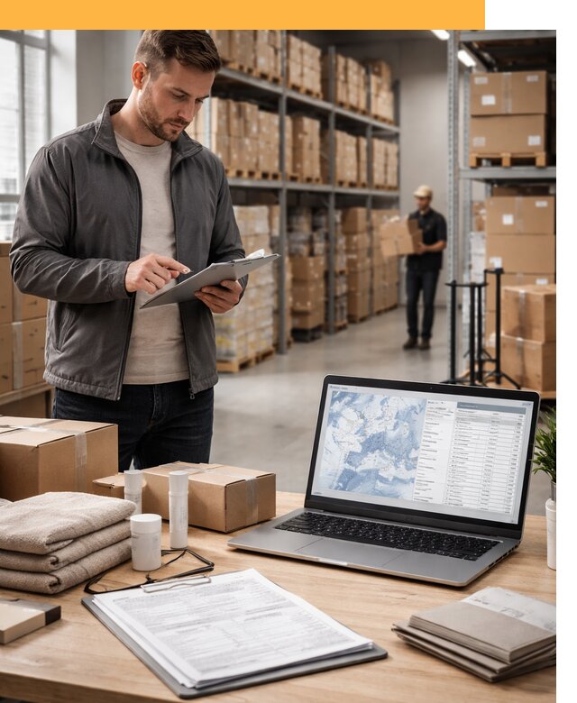 Закупка товаров в Европе под ключ: доставка, таможня от 8245 руб