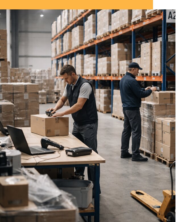 Склад консолидации в Европе: хранение, сортировка от 7145